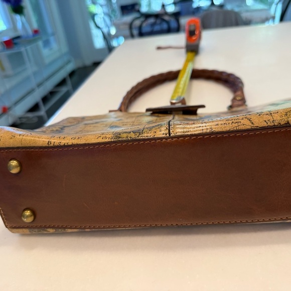 Patricia Nash-European Map-Rienzo Satchel / Shoulder Bag NWOT - Picture 16 of 16